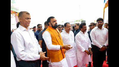 Samrat lays stones for eco-tourism projects