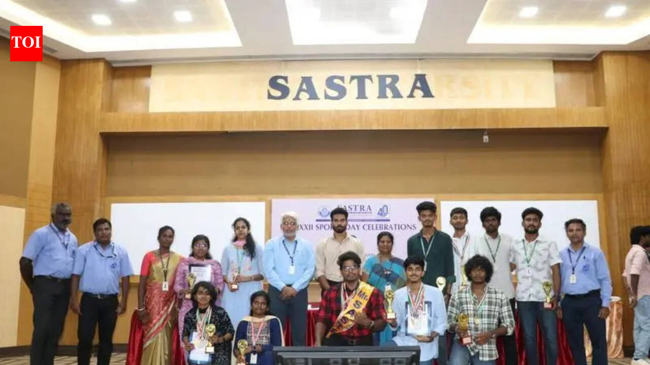 SASTRA holds annual sports day