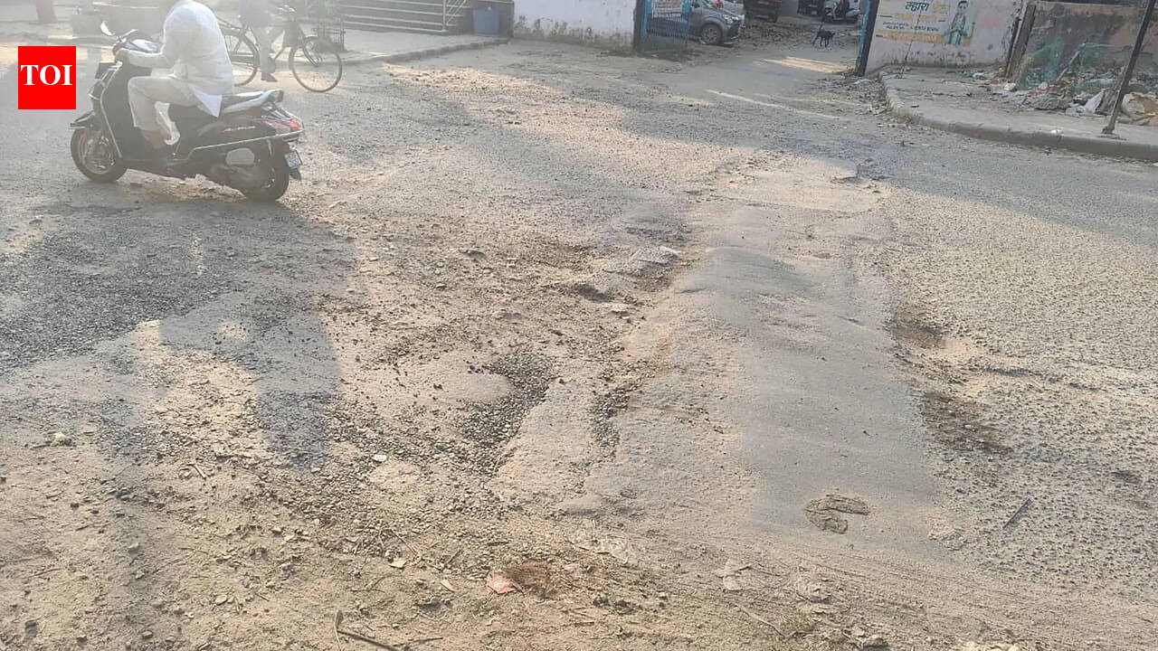 3 years on, key Delhi link riddled with craters, revamp remains on paper