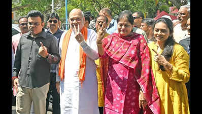 Turnout at 45% for civic body polls: Ahmedabad keeps democracy cool in 45°C heat