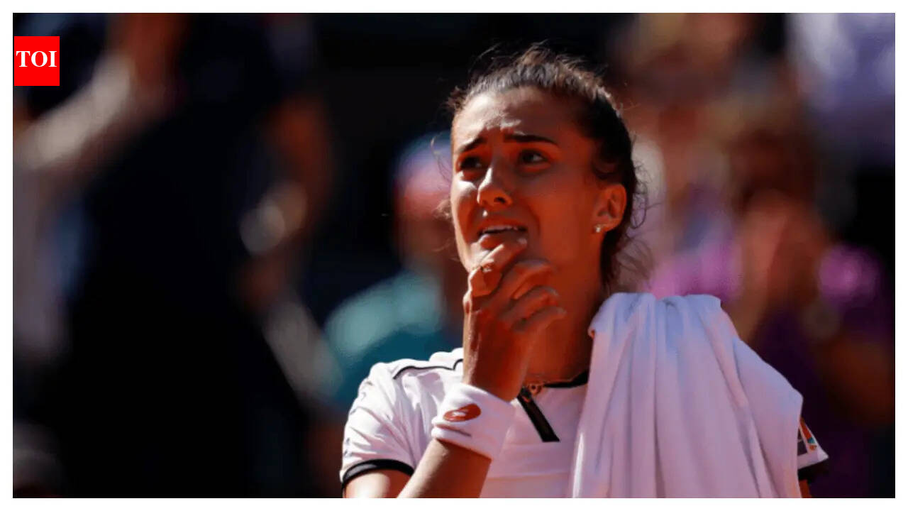 A tearful exit of Iga Swiatek in mid-match