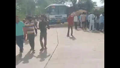 Roadways bus mows down 8-yr-old girl in Bharatpur