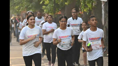 Samavesh Run 2026 held in city