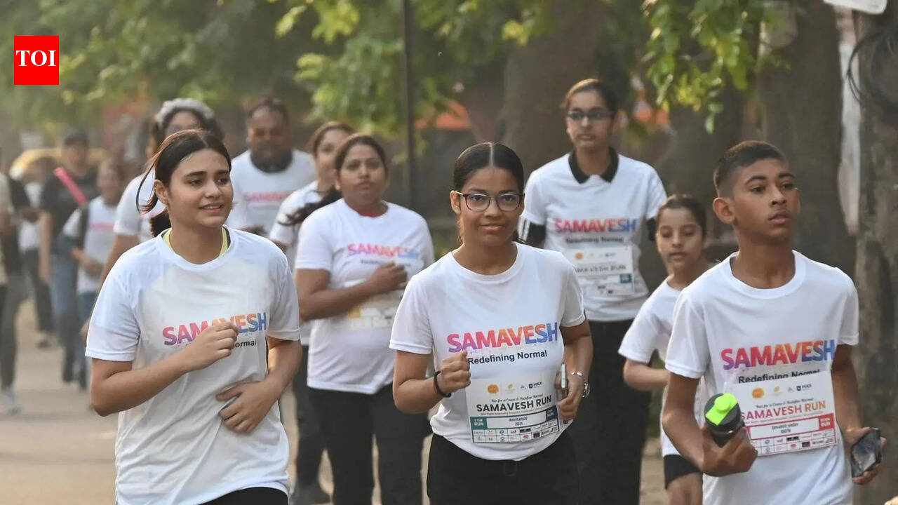 Samavesh Run 2026 held in city