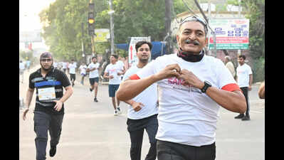 Samavesh Run 2026 held in city