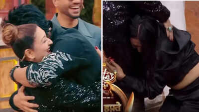 Laughter Chefs 3: Sunita Ahuja breaks down in tears as Kashmera Shah holds her feet and apologizes; watch