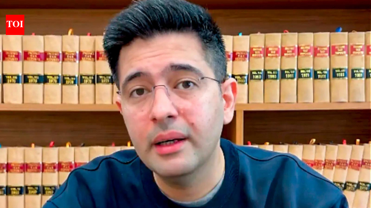 Raghav Chadha addresses backlash on joining BJP in new video, cites ‘toxic work environment’ in AAP