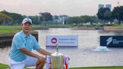  Jeongwoo Ham wins Singapore Open in style