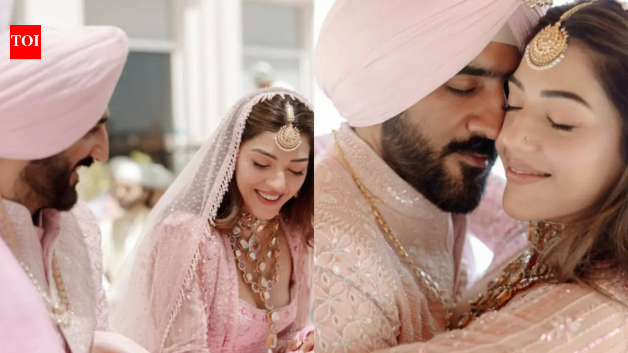 Mehreen Pirzada Wedding: Mehreen Pirzada marries Arsh Aulakh in Chail; Hansika Motwani, Nidhhi Agerwal, Srinidhi Shetty congratulate- See PHOTOS | - The Times of India