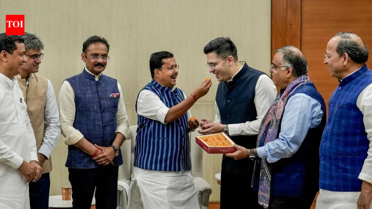 7 ex-AAP MPs formally join BJP; NDA strength in Rajya Sabha climbs to 148, AAP down to 3