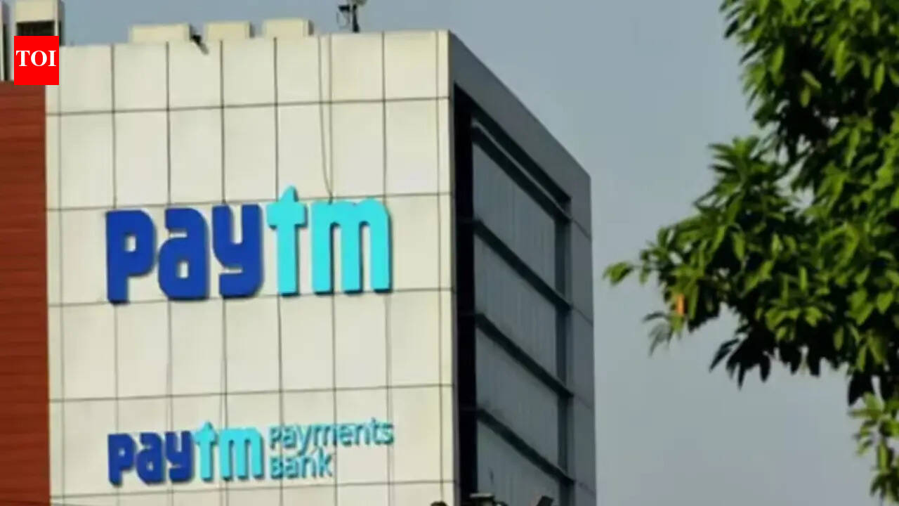Paytm share price today: One 97 Communications plunges 8% after RBI cancels Paytm Payments Bank’s banking licence.; what’s the outlook? – The Times of India
