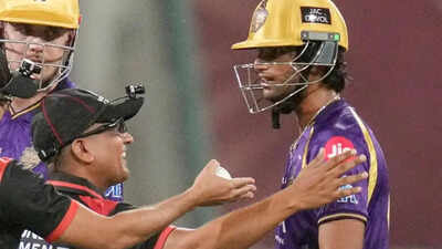 IPL 2026: 'Abuse of cricket equipment' - Angkrish Raghuvanshi fined after controversial dismissal in LSG vs KKR match