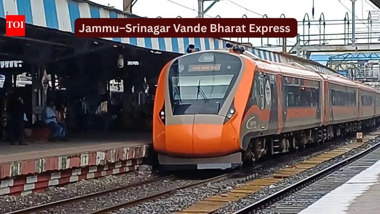 Jammu–Srinagar Vande Bharat Express set to launch on April 30; travel time cut to 5 hours
