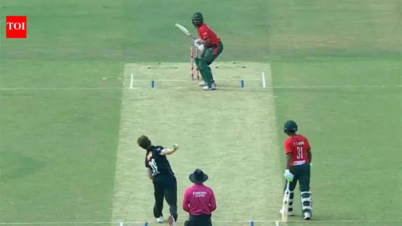 BAN vs NZ: Hridoy's 27-ball 51 powers Bangladesh to a 6-wicket win over New Zealand