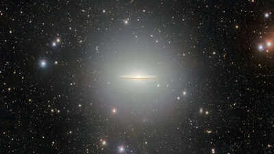 The wide-brimmed Sombrero galaxy is revealed in all its splendour by a telescope in Chile