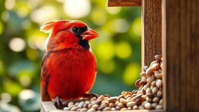The secret to attracting cardinals is simpler than you think