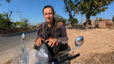 European woman asks villagers in Haryana for help as she wanted a place stay at night and this is how they responded