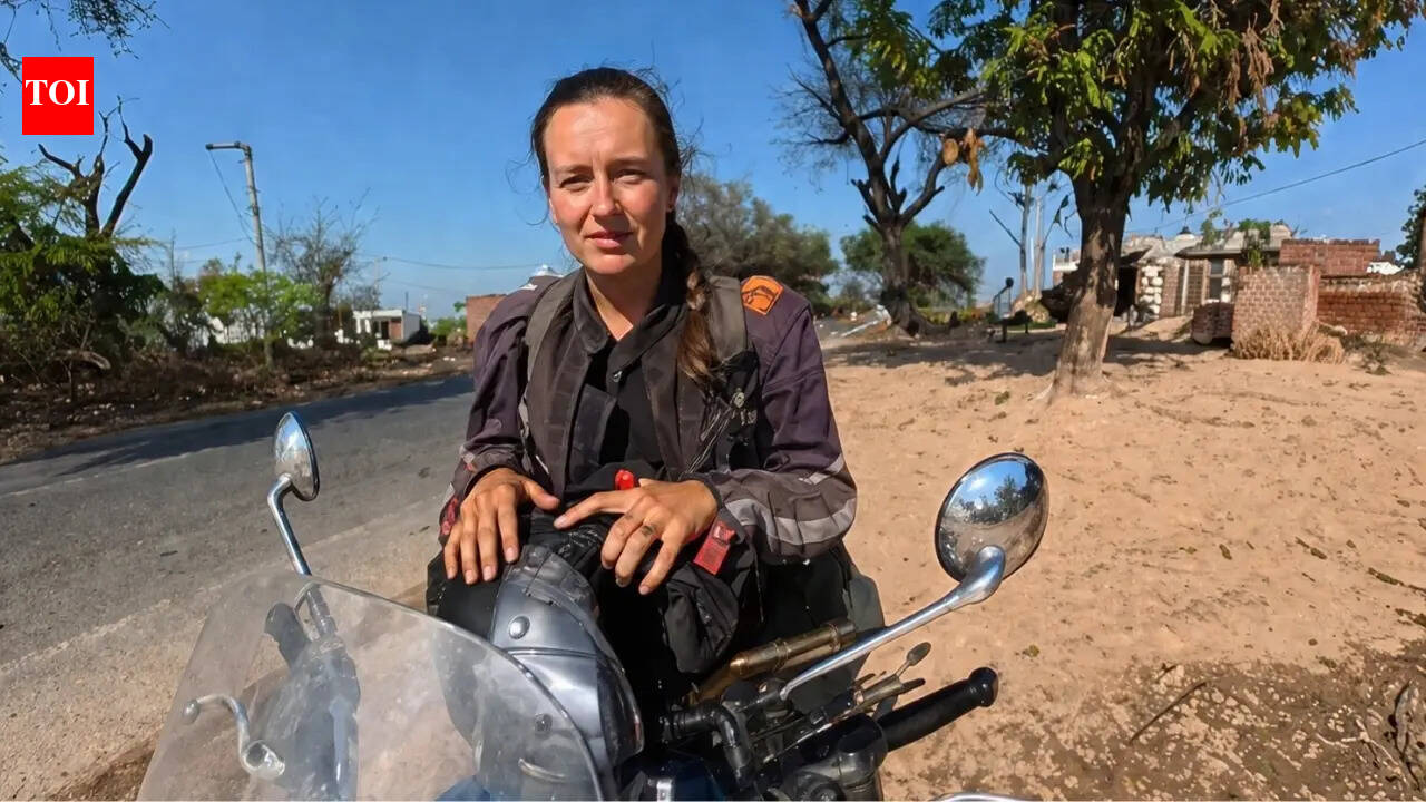 European woman asks villagers in Haryana for help as she wanted a place stay at night and this is how they responded