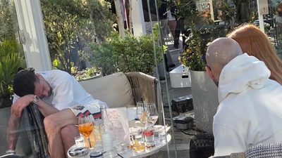  Fans spot drunk Jack Grealish on rooftop bar months after English midfielder threw £20,000 strip club party for his pals