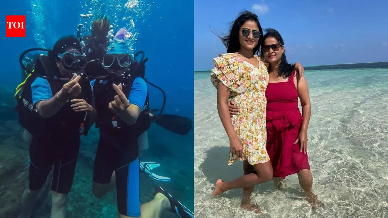 'Seeing my mother dive was a dream come true,' says Sangeetha Sringeri
