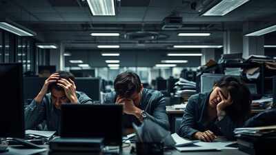 Over 8 lakh deaths a year: When work-driven stress turns fatal, what kind of workplace are we building?