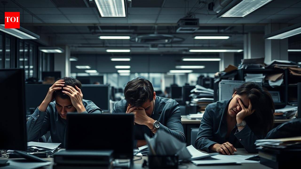 Over 8 lakh deaths a year: When work-driven stress turns fatal, what kind of workplace are we building?