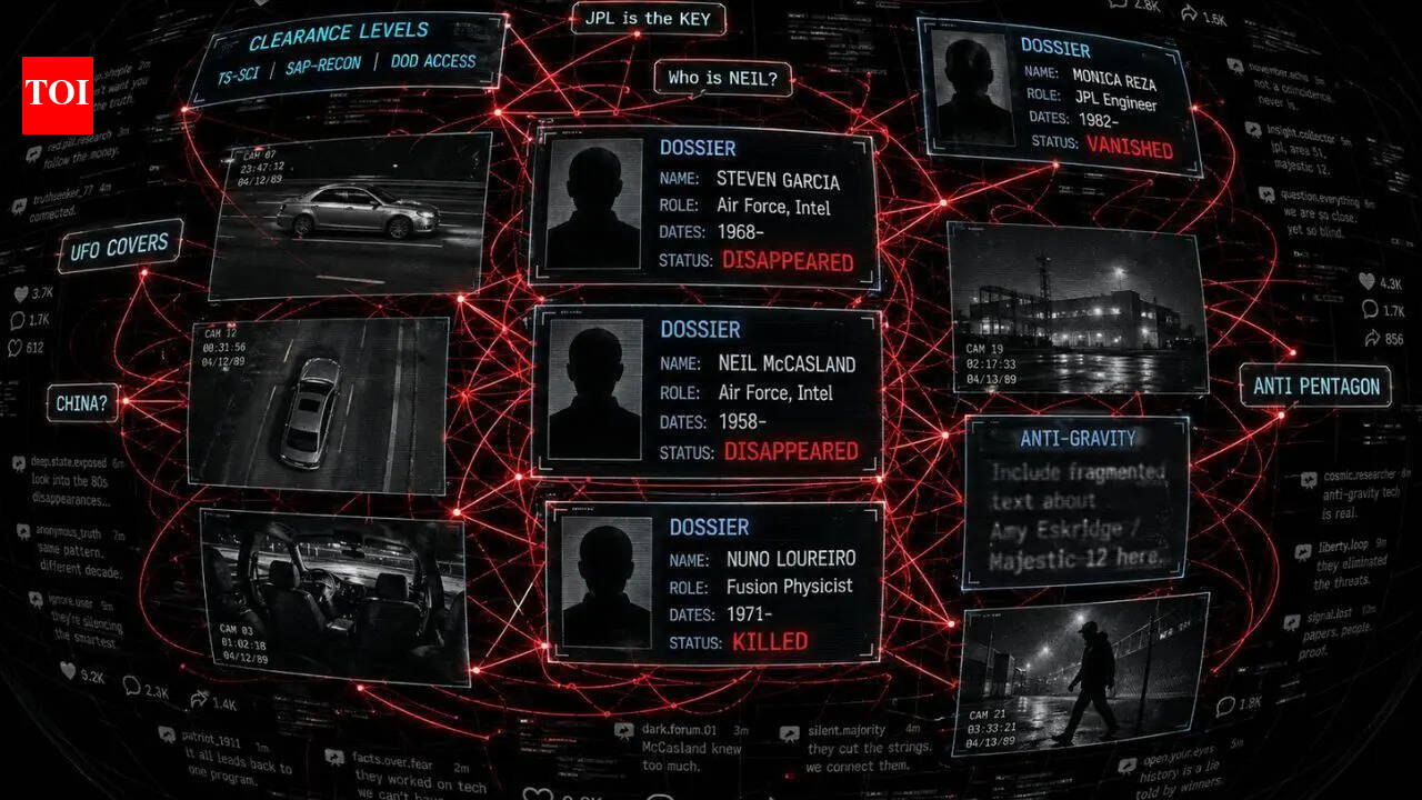 The red string and the widow: The mystery of the missing scientists in US