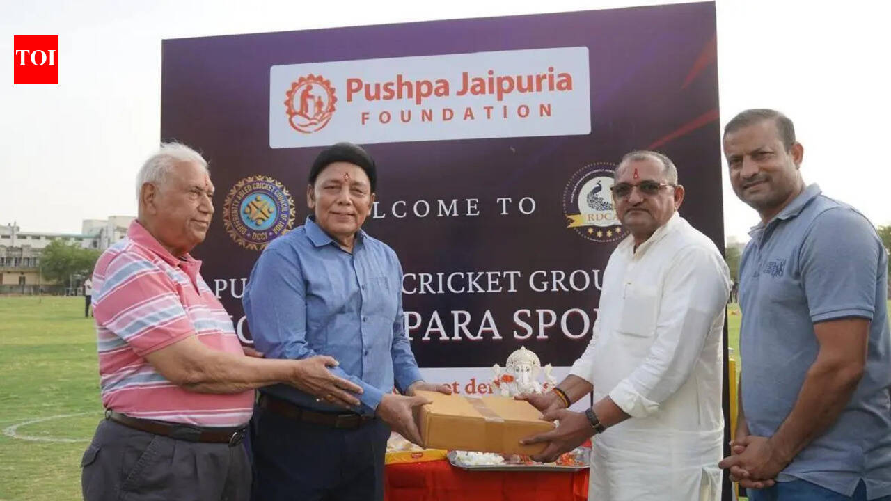 Pushpa Jaipuria Foundation opens a new sports ground prepared for para athletes and disabled Cricket