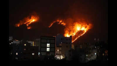 Fire breaks out in Seshachalam forests