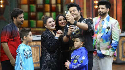 Laughter Chefs 3: Krushna Abhishek and Kashmera Shah's kids finally meet their Sunita dadi; sister Arti Singh gets emotional on video call
