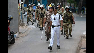 Over 1,000 held as part of poll security beef-up