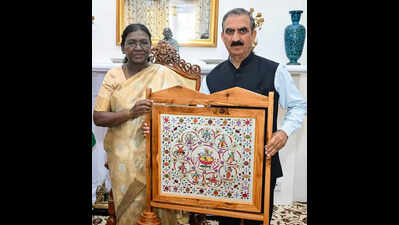 President Murmu arrives in Shimla on 5-day HP visit