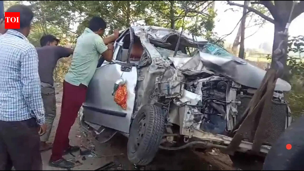 Mother-son duo, IAF jawan among 4 killed in H’bag road accidents