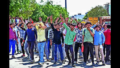 Noida protest: 49 more contractors lose licence over labour law violations