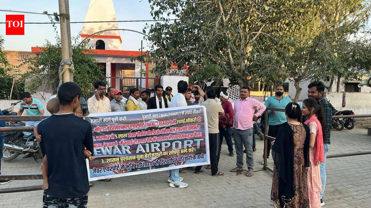 Jewar farmers seek jobs at Noida airport, meet YEIDA CEO