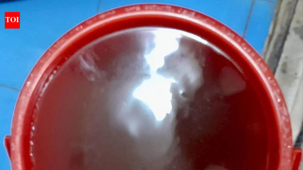 Pipe leak? Dirty water trickles from taps in Noida for 6th day