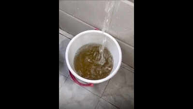 Pipe leak? Dirty water trickles from taps in Noida for 6th day