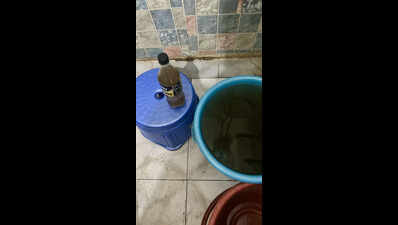 Pipe leak? Dirty water trickles from taps in Noida for 6th day