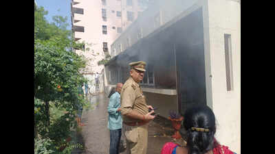 SHO rescues wheelchair-bound woman from burning house