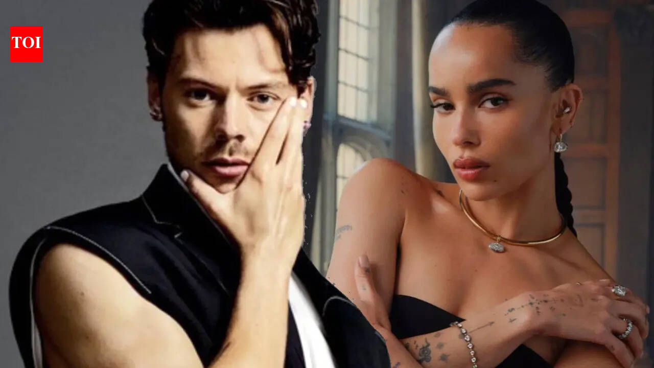 Zoe Kravitz shows off HUGE ring following engagement to Harry Styles - PICS