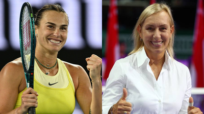 Martina Navratilova reacts to Aryna Sabalenka winning Laureus Sportswoman of the year after heartfelt speech in Madrid ceremony