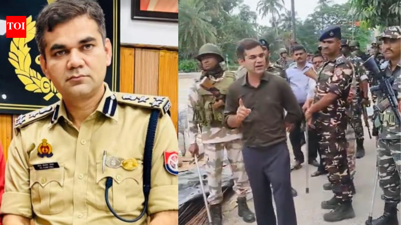'Kaayde se ilaj kiya jayega': UP IPS officer’s video goes viral after raid linked to TMC candidate
