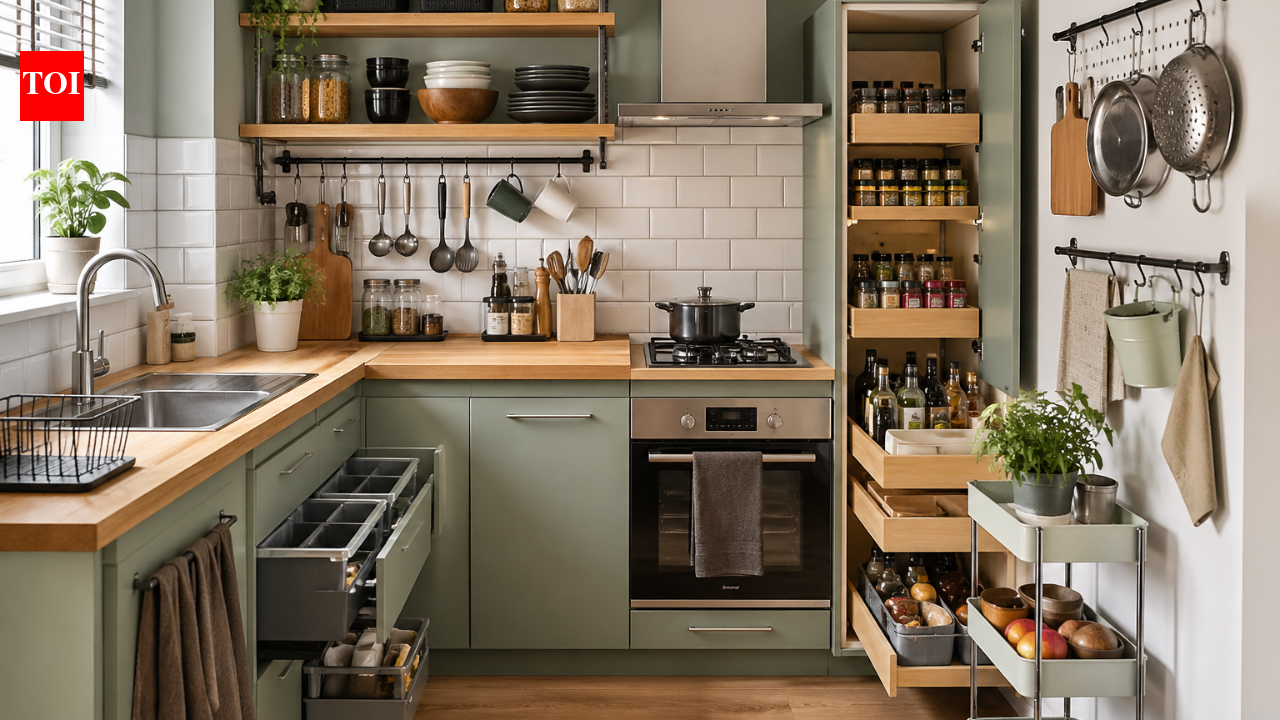 Kitchen organisation hacks for compact British kitchens
