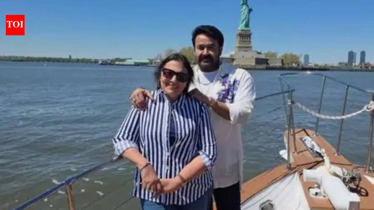 Mohanlal marks 38 years of marriage; Shares romantic note, ‘Feels like beginning’