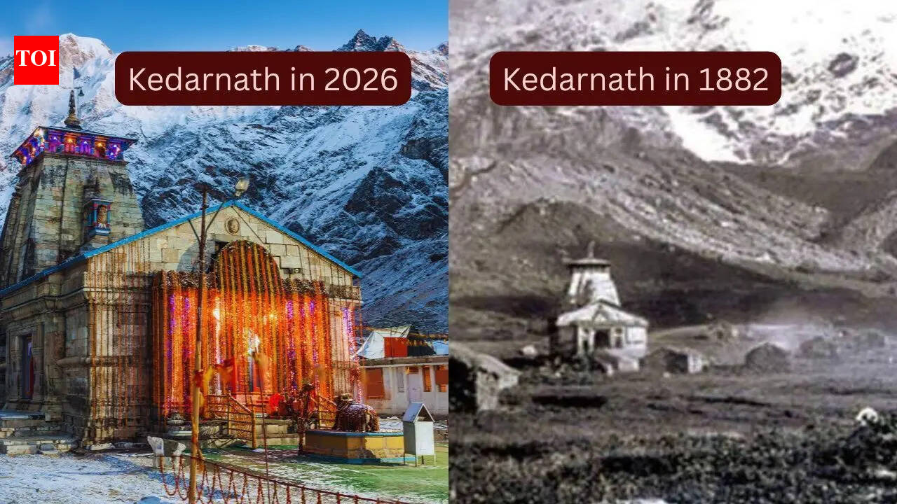 Anand Mahindra shares a rare 140-year-old photo of Kedarnath, when reaching the shrine was the real pilgrimage - The Times of India