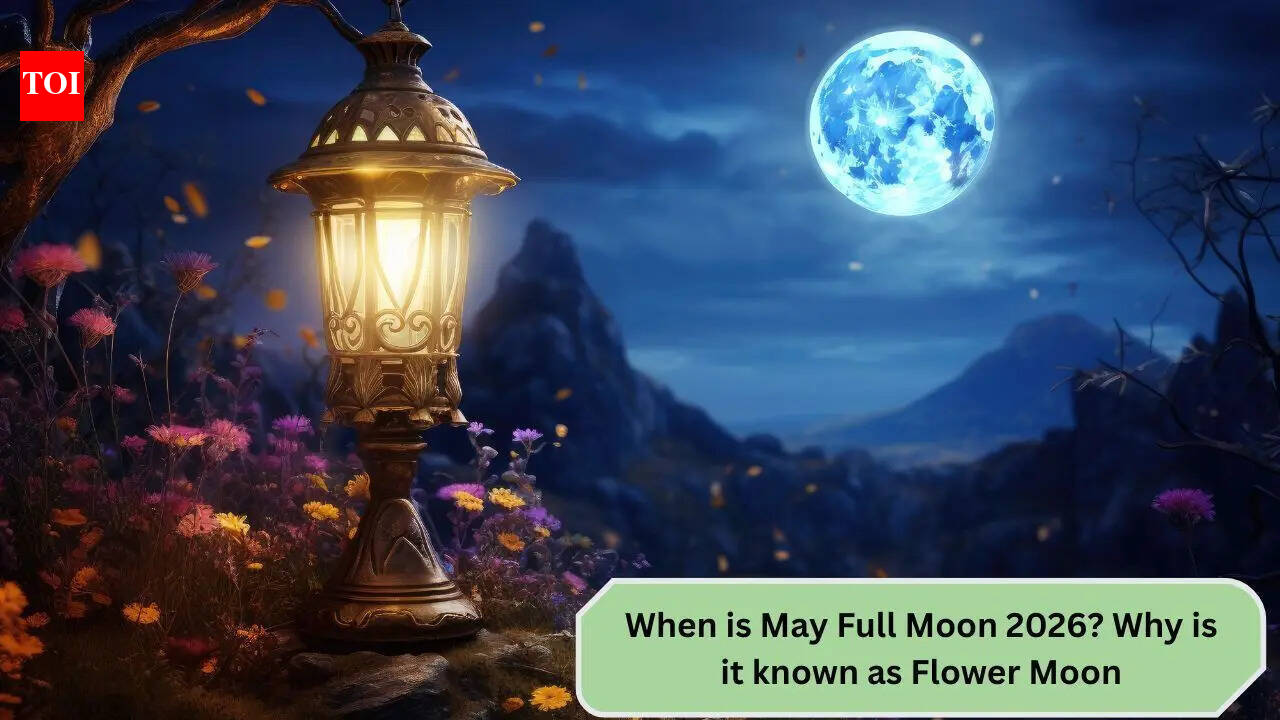 When is May Full Moon 2026? Why is it known as Flower Moon