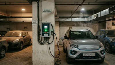 India’s EV story hits unnecessary hurdle? Gurgaon basement charger saga gets new twist – The Times of India