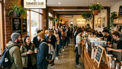 Indian woman living in Australia says her mum's 'haldi doodh' is now an $8 turmeric latte