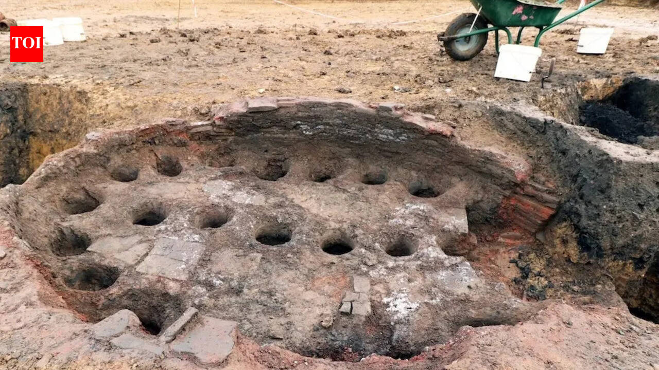 In 2024, school builders struck red clay and unearthed a medieval 'factory' hidden beneath the playground