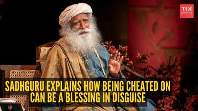 Sadhguru explains how being cheated on can be a blessing in disguise